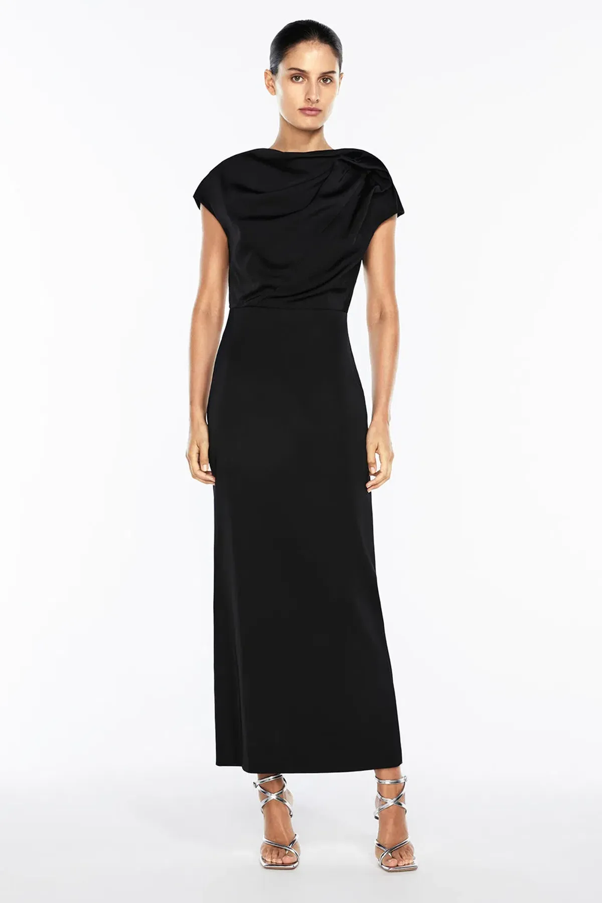 Manning Cartell Grand Illusion Maxi Gown Black Size 10 - Image 1