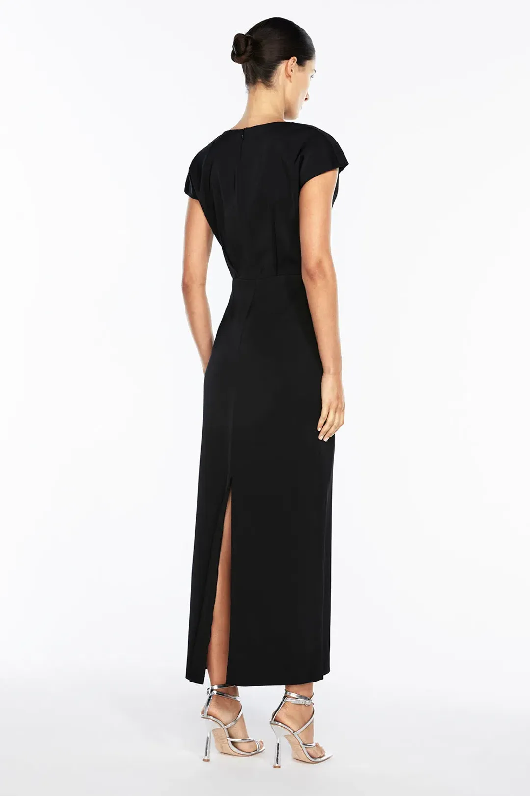 Manning Cartell Grand Illusion Maxi Gown Black Size 10 for rent on The Volte - main image
