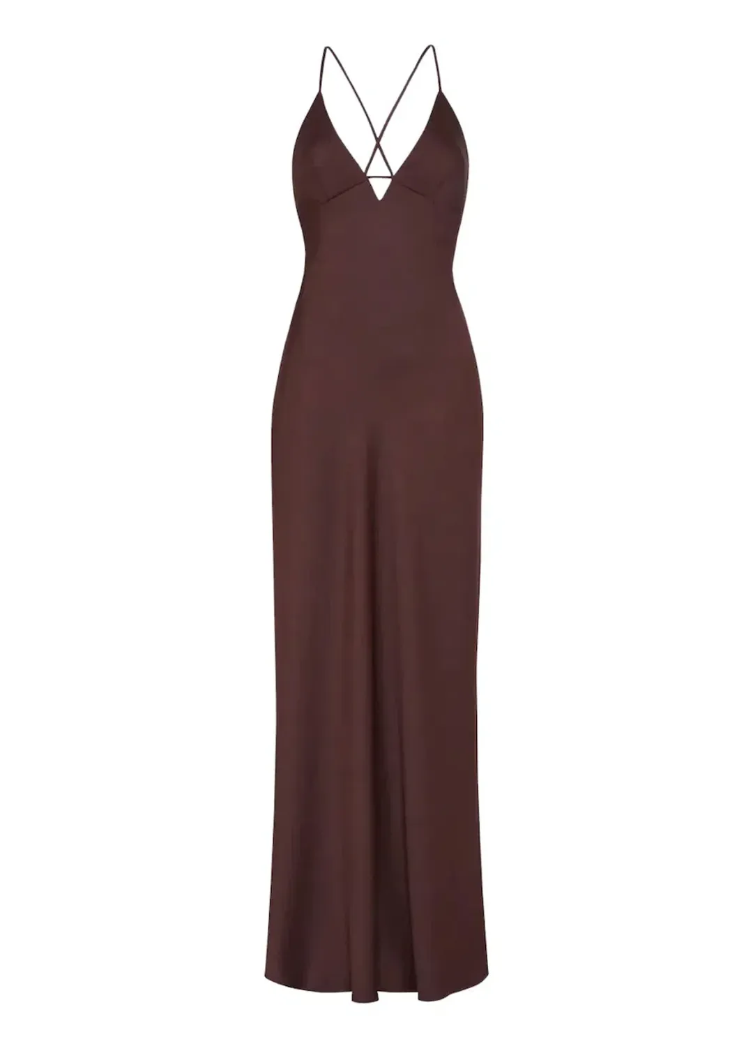 Manning Cartell Time To Shine Slip Dress In Truffle Size 4 for rent on The Volte - main image