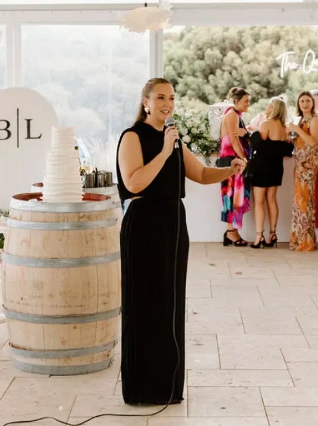 Rachel Gilbert Ziara Top and Skirt Set in Black Size 10 for rent on The Volte - main image