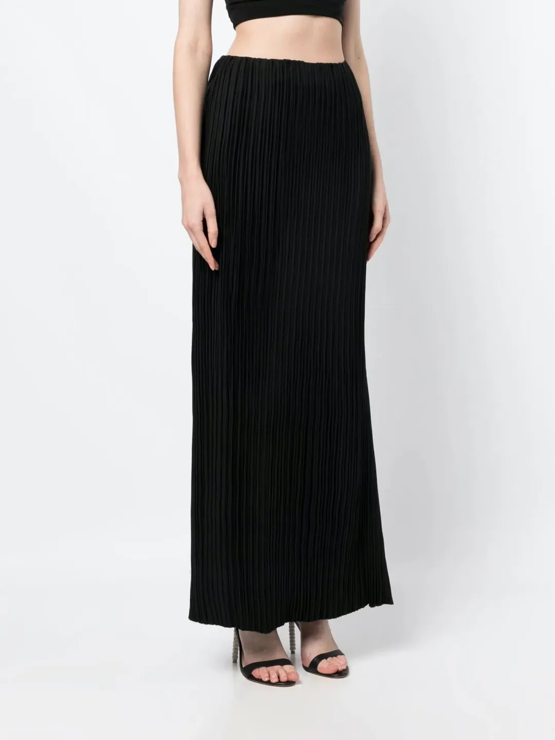 Rachel Gilbert Ziara Top and Skirt Set in Black Size 10 for rent on The Volte - main image