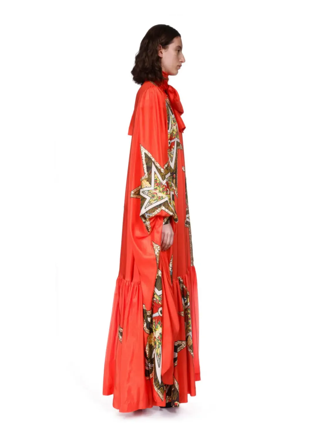 Alemais Ziggy Gown Orange Size AU 10 for rent on The Volte - main image
