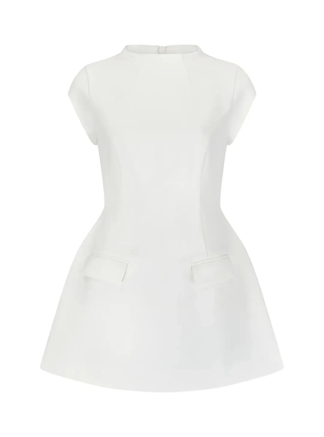 Odd Muse The Ultimate Muse Cap Sleeve Mini Dress White Size S / AU 8 for rent on The Volte - main image