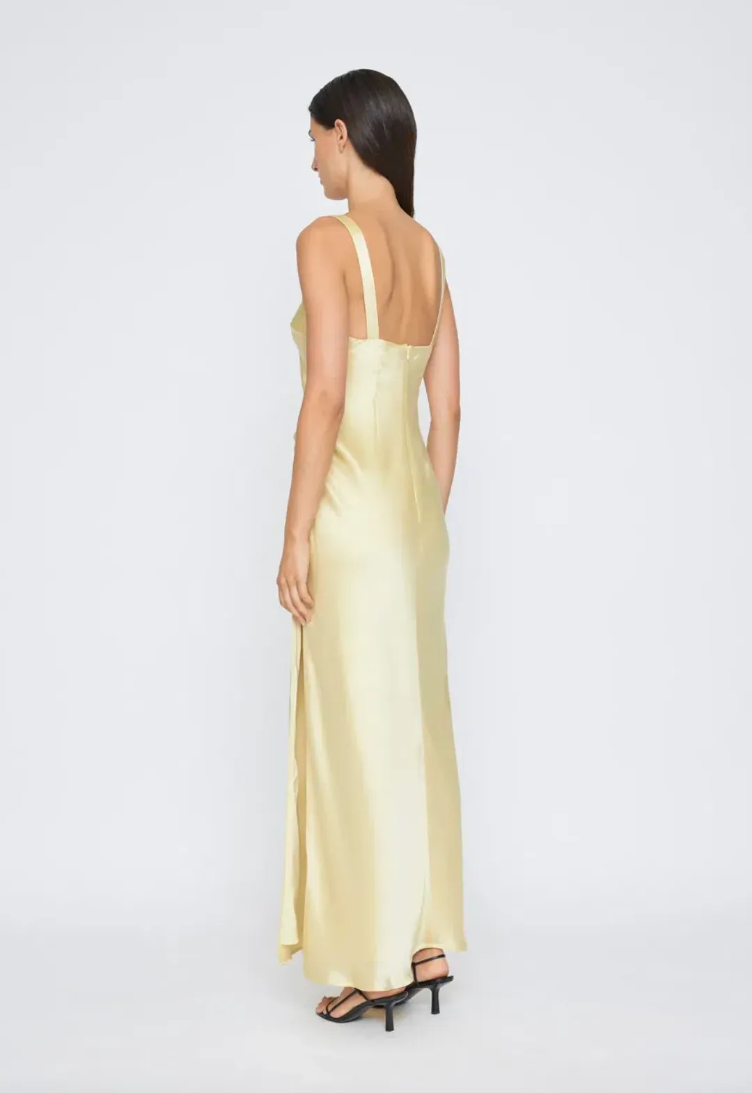 Anna Quan Etta Dress in Champagne Size AU 6  for rent on The Volte - main image