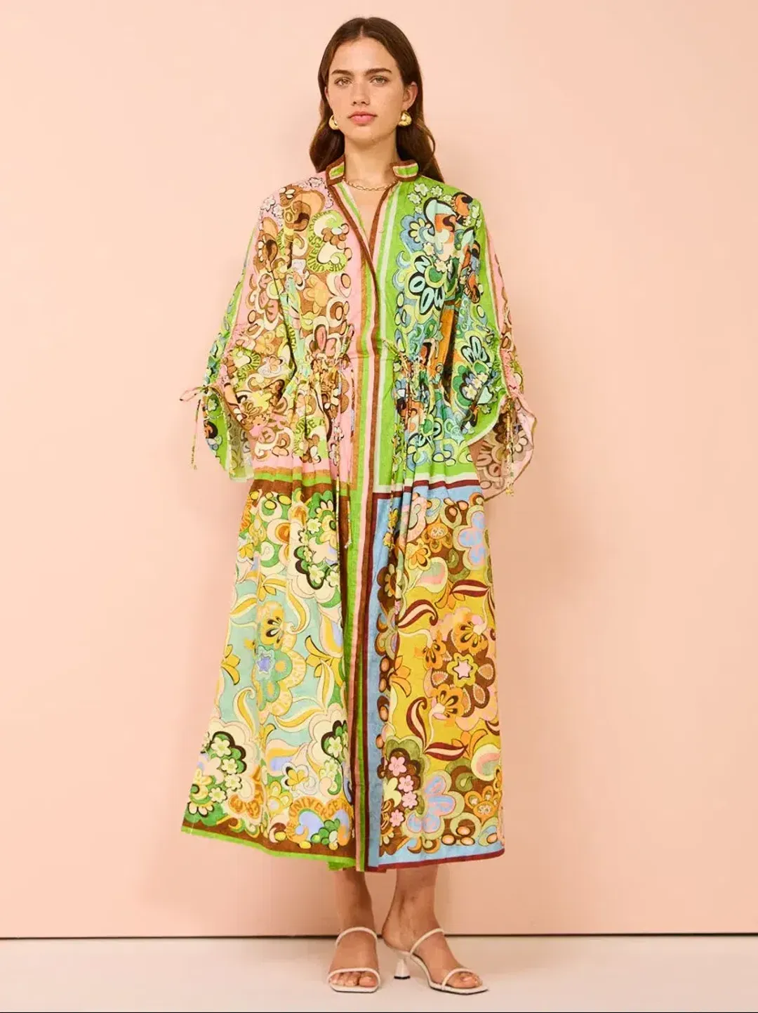 Alemais Dreamer Pool Dress Multi Size AU 6 for rent on The Volte - main image