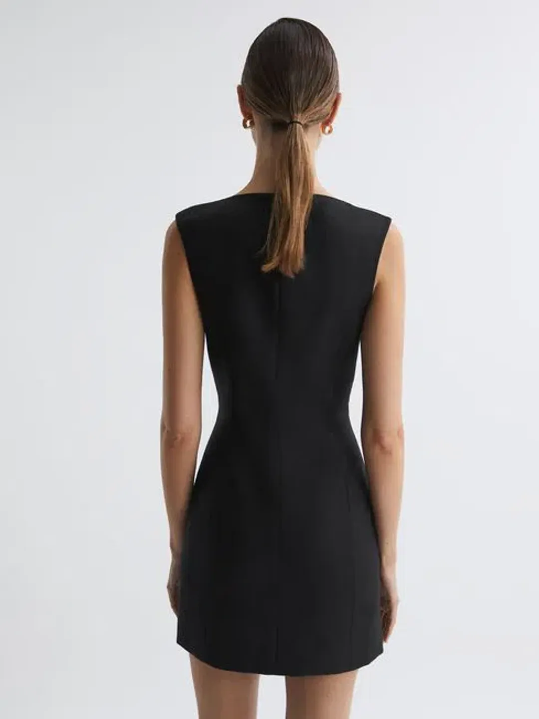 Anna Quan Lia Dress Black Ink Size 8 for rent on The Volte - main image