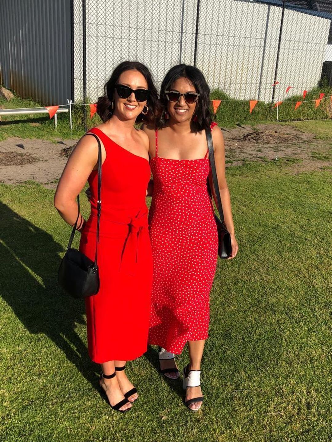 Shona Joy Bryant One Shoulder Midi with Belt Red 8 for rent on The Volte - main image