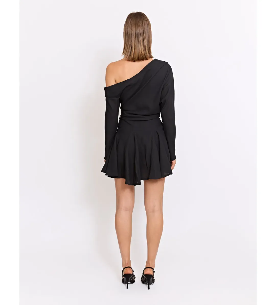 Pfeiffer Lucia Mini Dress In Black Size XS / Au 6 for rent on The Volte - main image