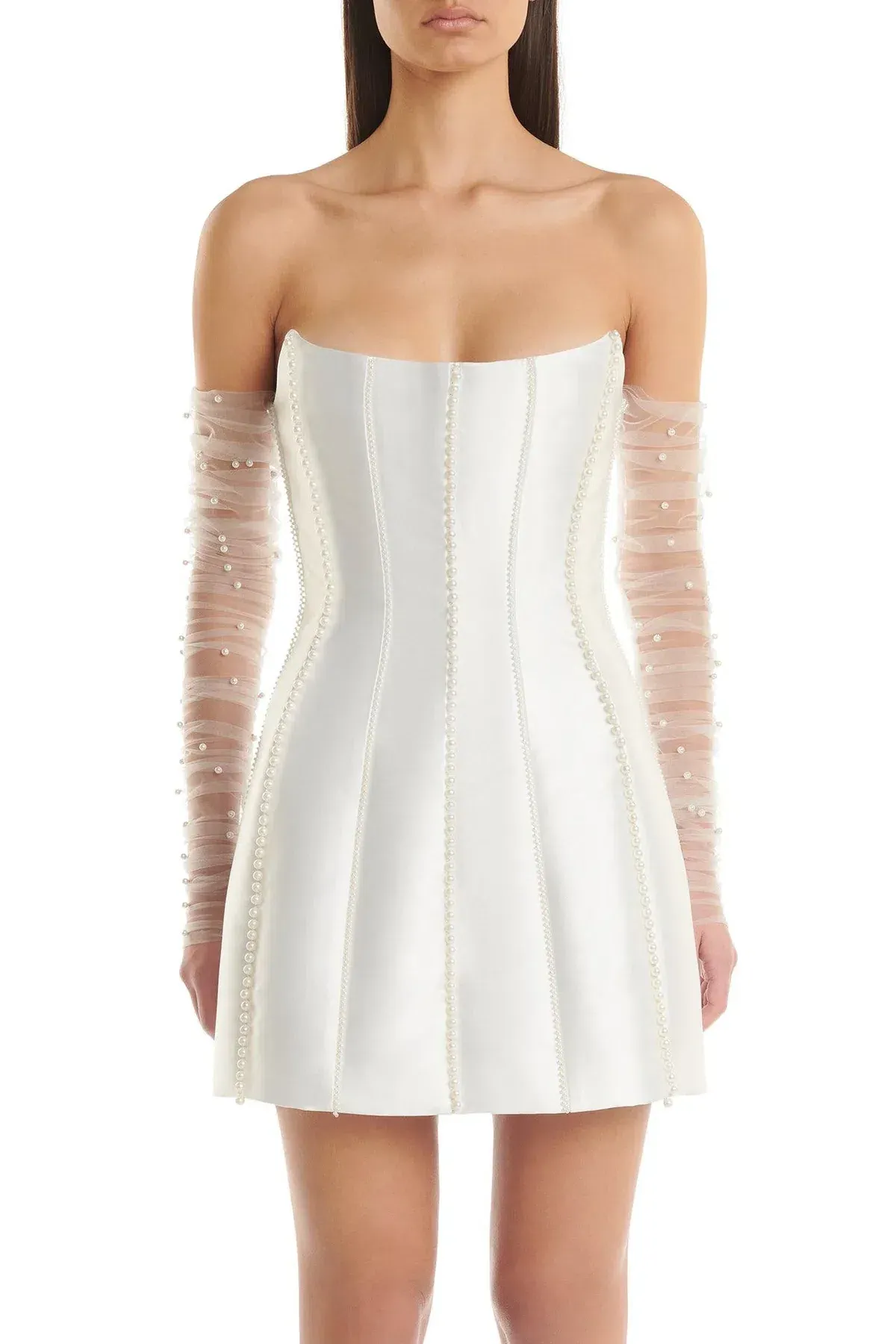 Eliya The Label Kayla Mini Dress White Size S / AU 8 - Image 4