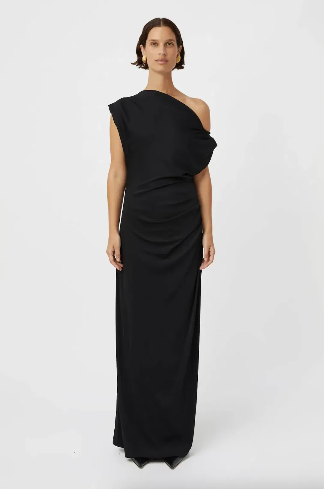 Camilla and Marc Annalise Dress Black Size 8 for rent on The Volte - main image