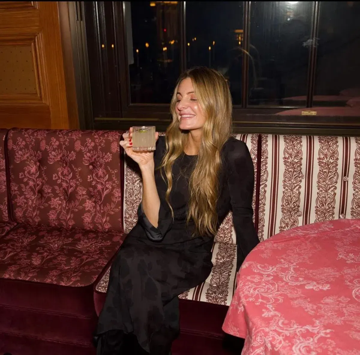 Realisation Par The Gia Midnight Rose Havana Black Floral in Size M / 10 AU - Image 2