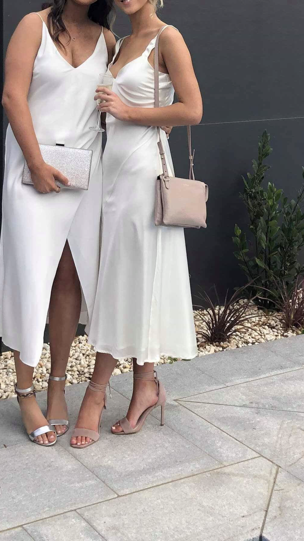 Hansen & Gretel Goldie silk dress bone Size 8 - Image 1