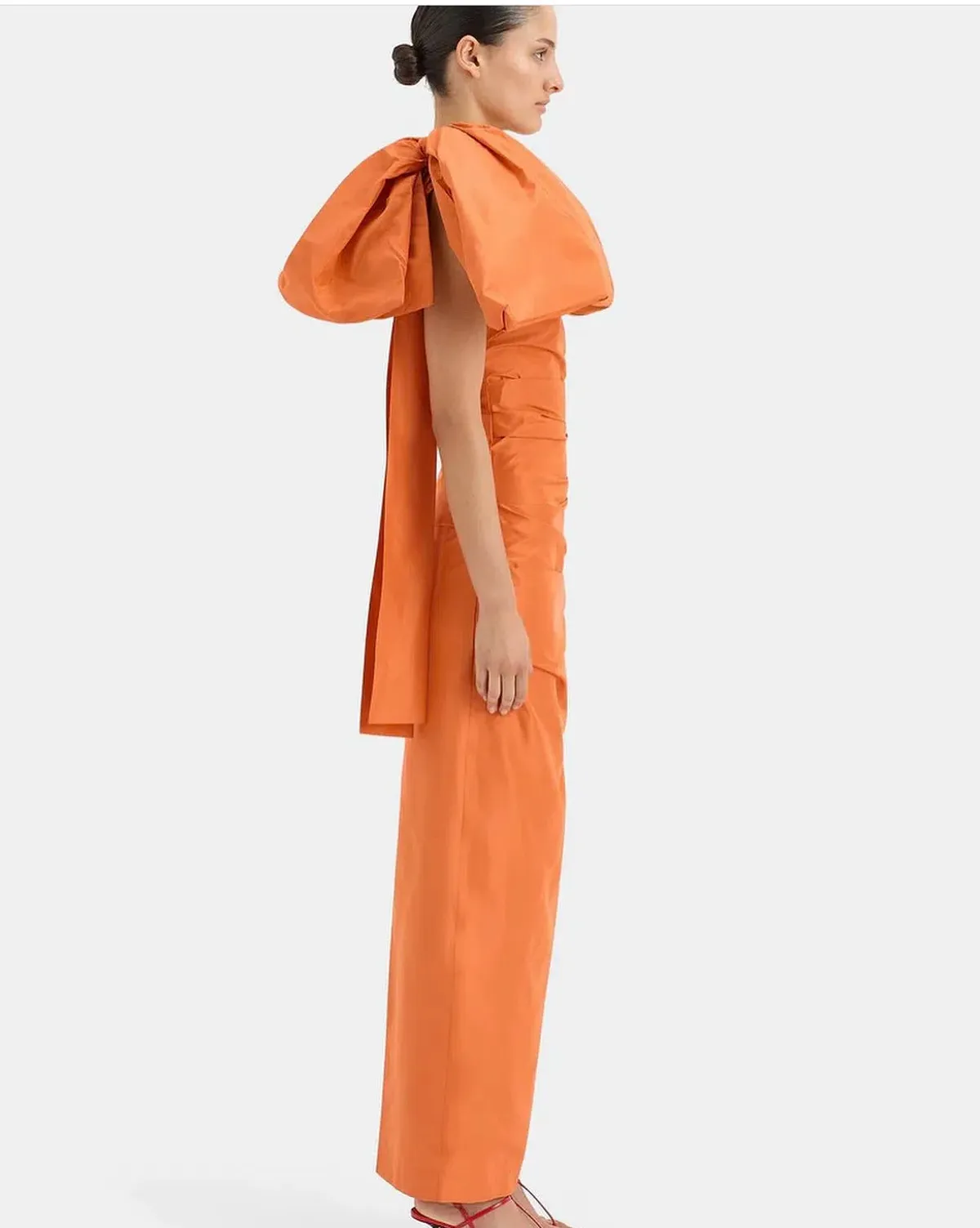 Sir The Label Victoria Gown Orange Size 3 / AU 12 - Image 2