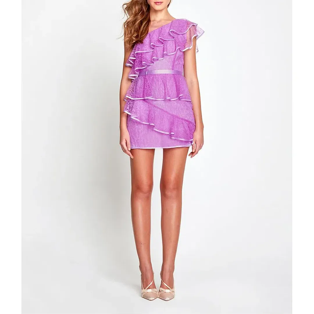 Alice McCall Endless Rivers Mini Dress Lavender Size 6 for rent on The Volte - main image