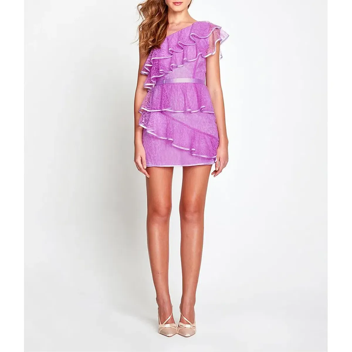 Alice McCall Endless Rivers Mini Dress Lavender Size 6 - Image 1