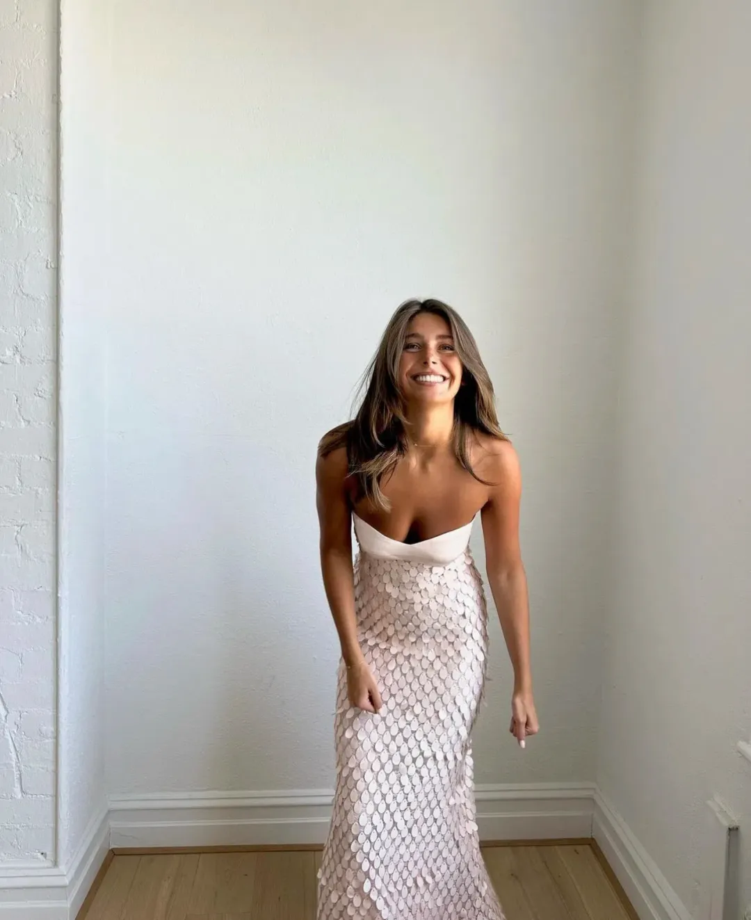 Manning Cartell Supreme Extreme Balconette Dress in Rosewater Size 10 for rent on The Volte - main image