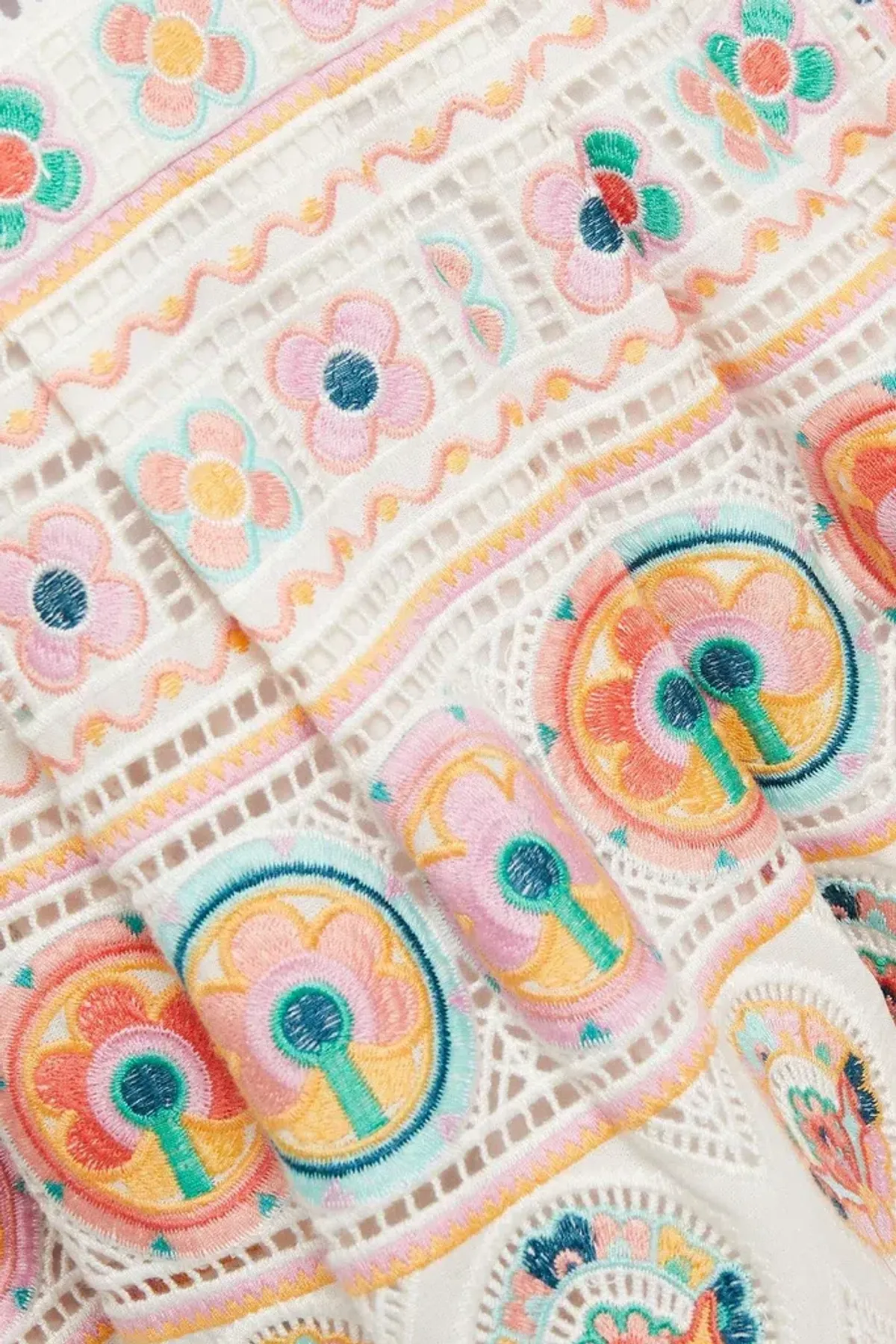 Zimmermann Brighton Plunge Dress Multi Size 3 / Au 14 - Image 7