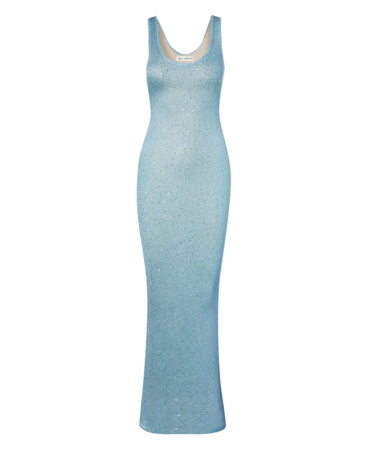 Asta Resort Ana Dress Baia Blue Sequin Size AU 10 - Image 3