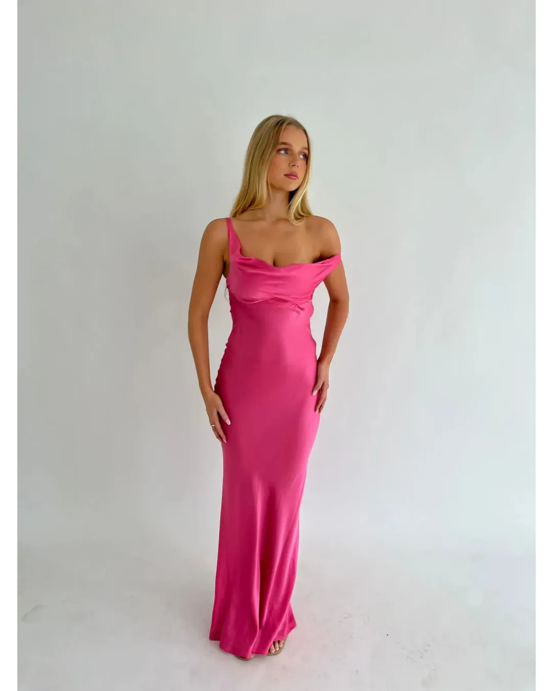 Natalie Rolt Monika Gown Pink Size 1 / AU 8 for rent on The Volte - main image