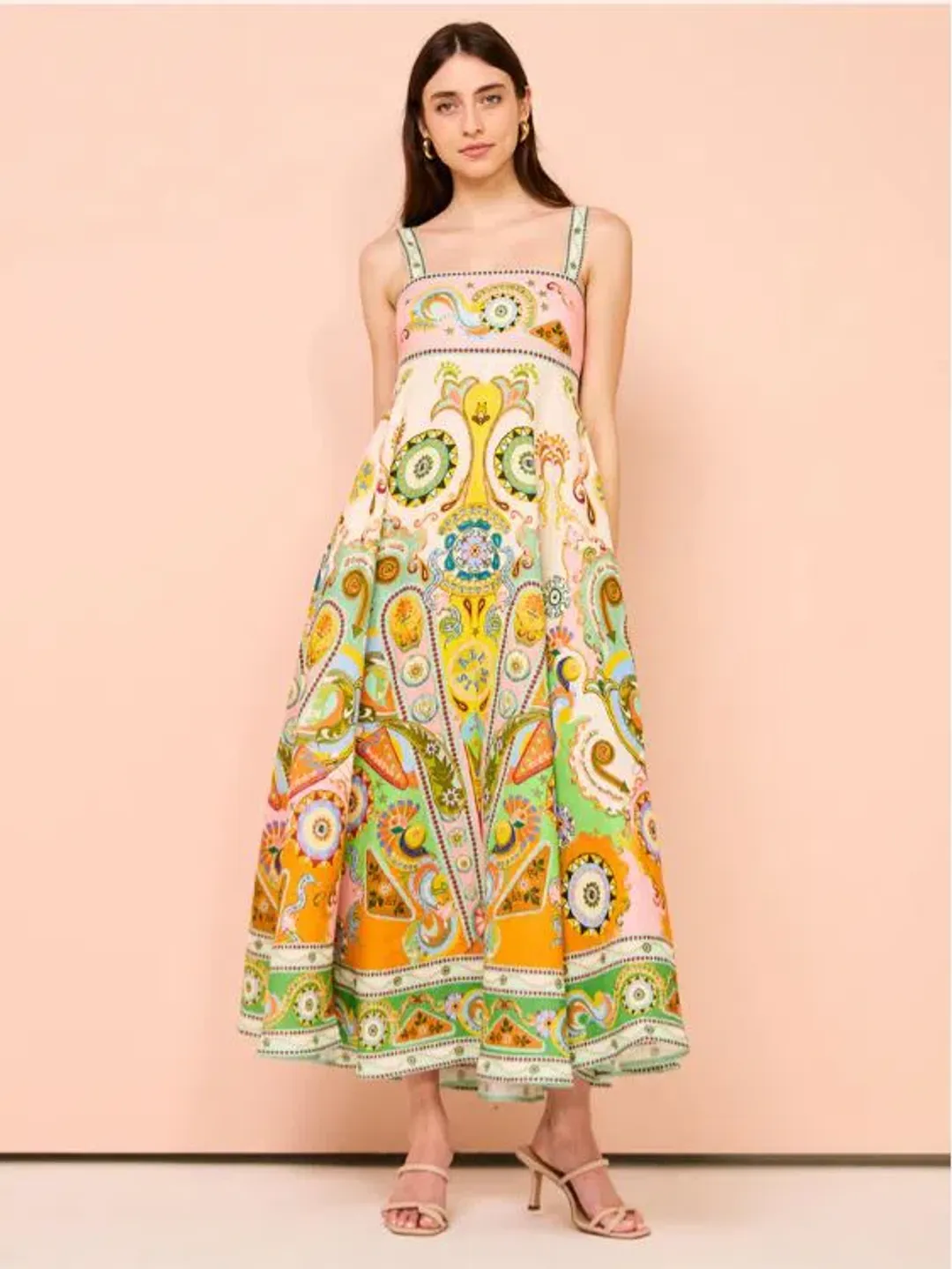Alemais Pinball Sundress Multi Size 10 for rent on The Volte - main image