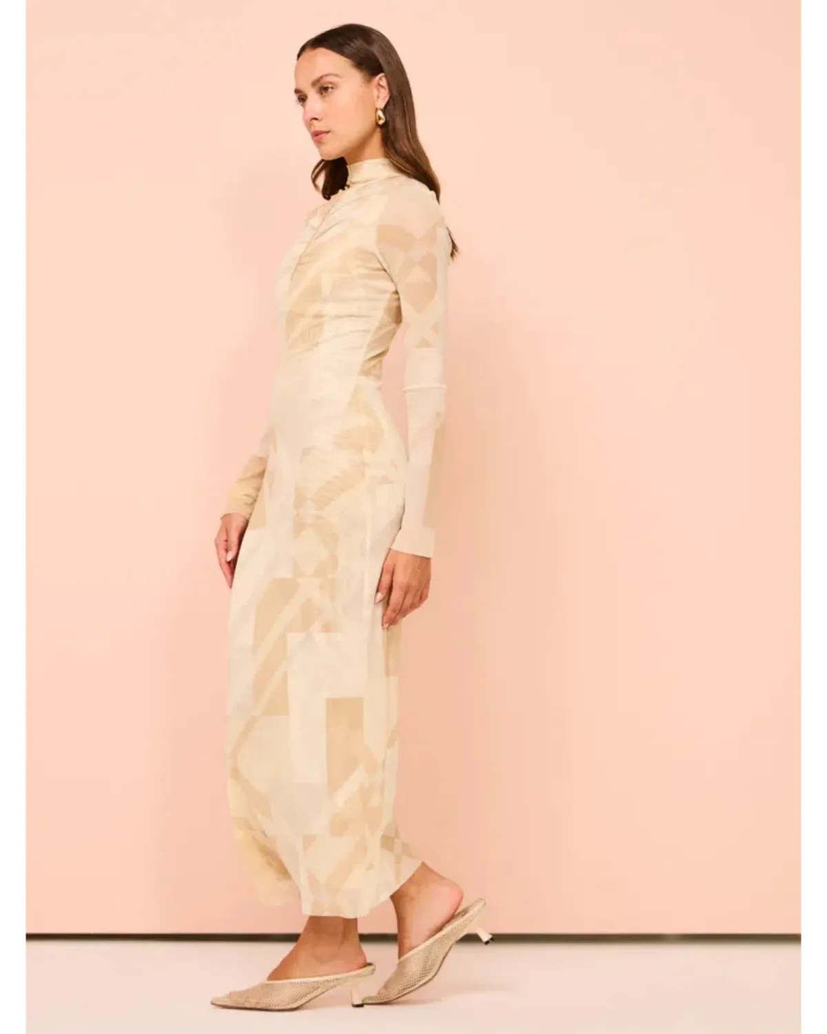 Camilla and Marc Esra Dress in Escra Print Size AU 10  - Image 2