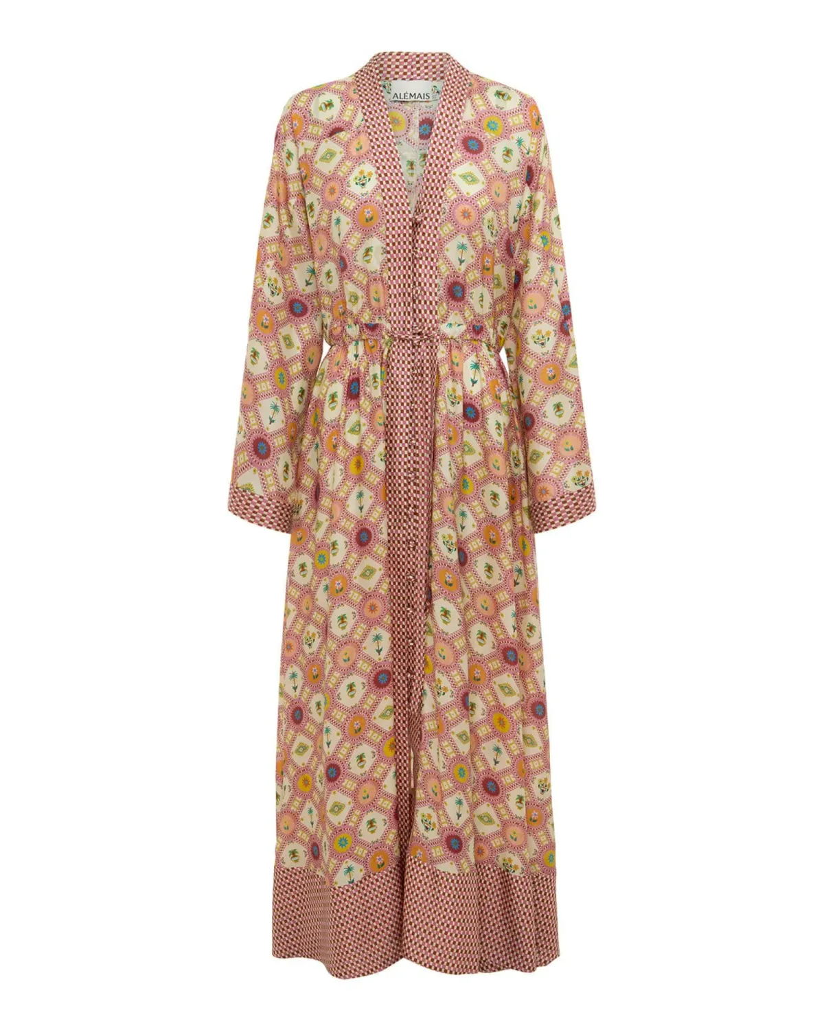 Alemais The Omen Shirtdress Print Size AU 8 - Image 4