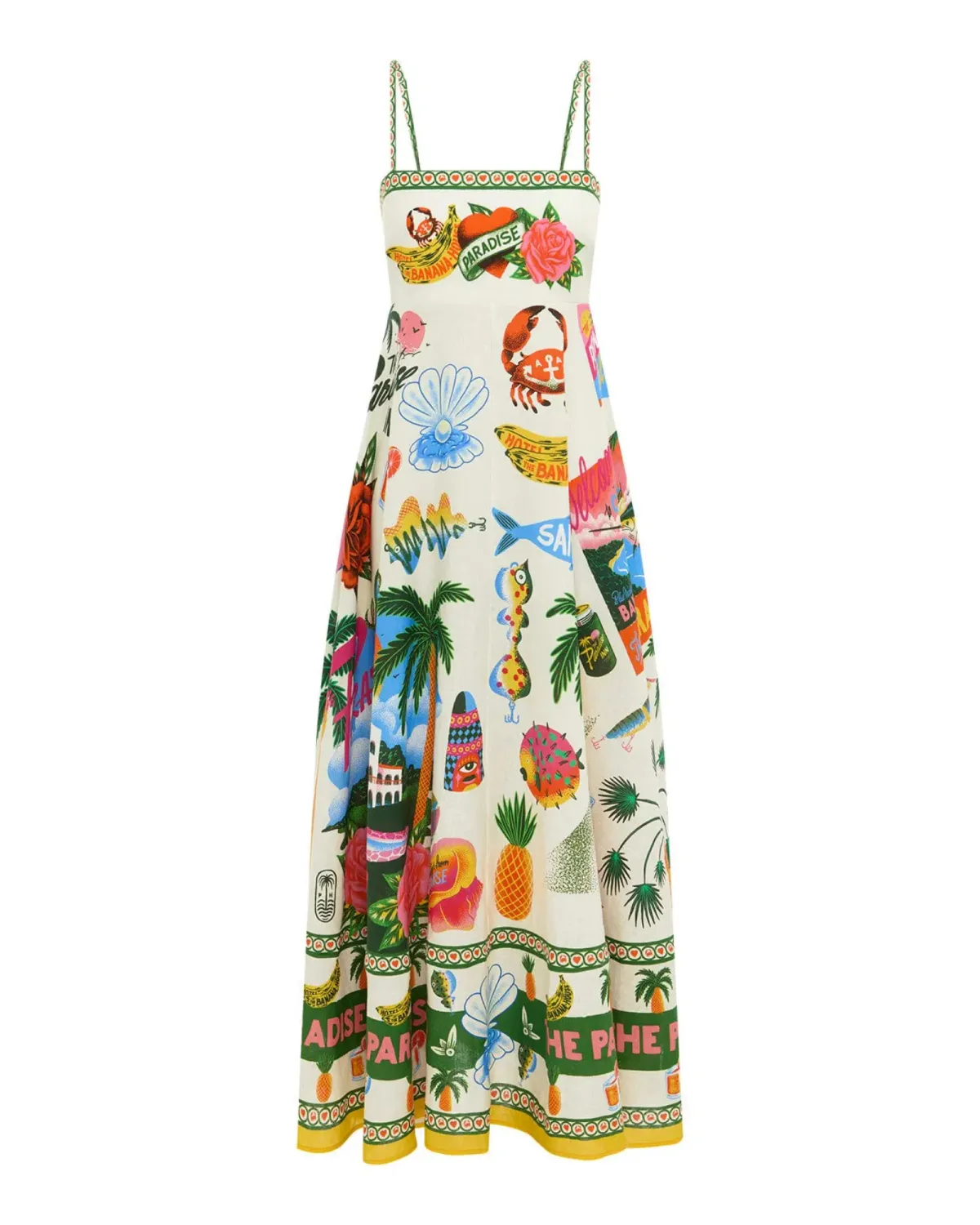 Alemais Paradiso Sundress Print Size AU 8 - Image 4