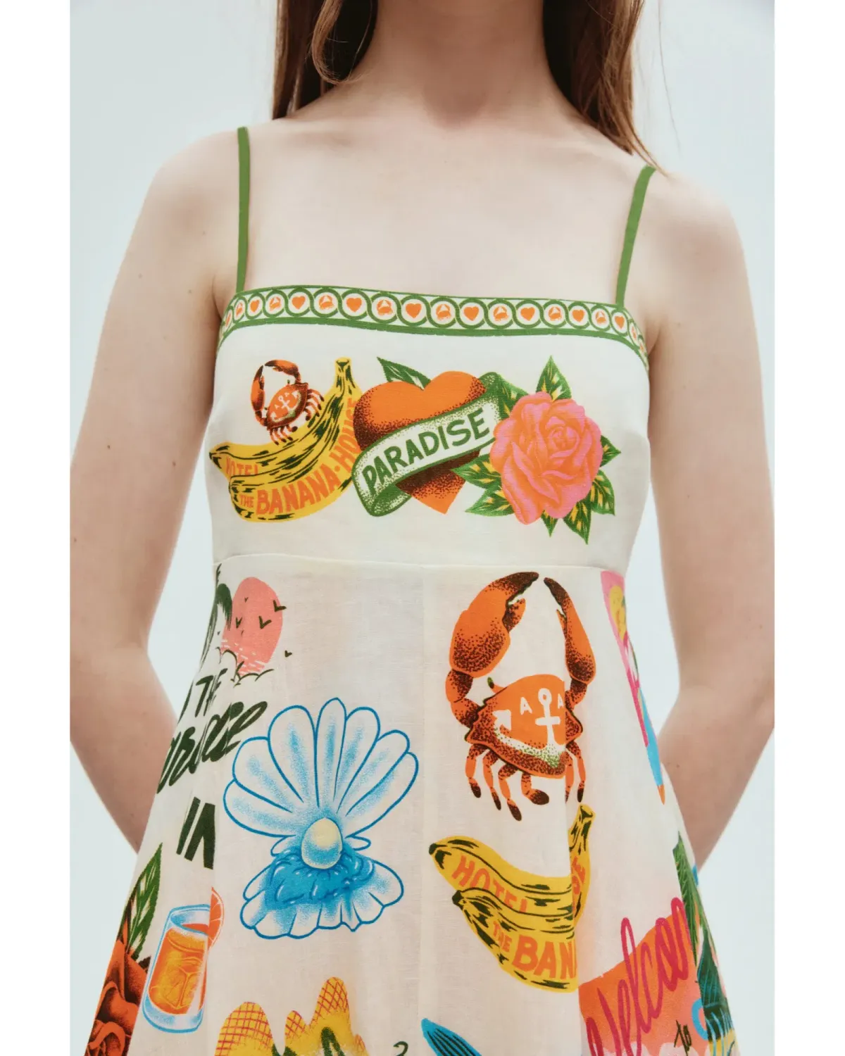Alemais Paradiso Sundress Print Size AU 8 - Image 2
