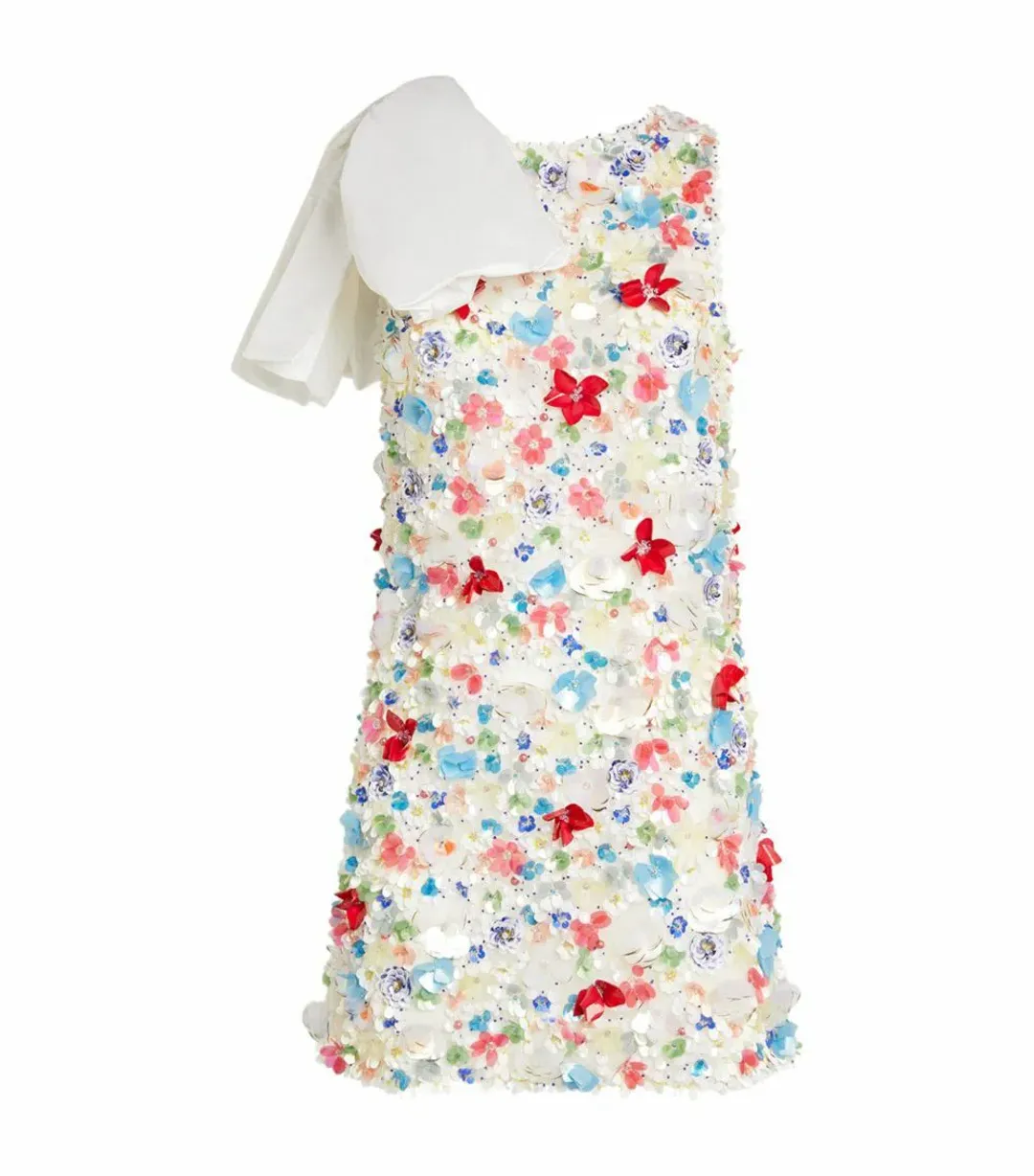 Rachel Gilbert Koko Mini Dress Beaded Multi Size 12 for rent on The Volte - main image