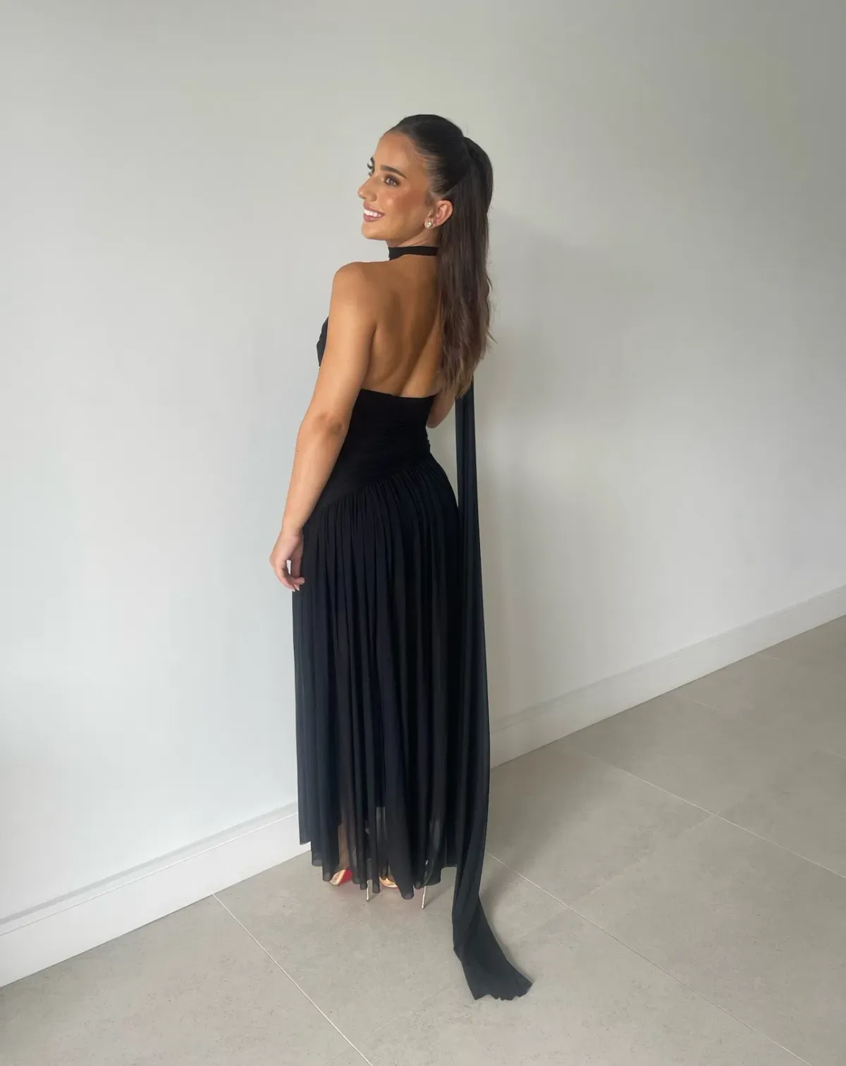 Effie Kats Venezia Gown Black Size XS / AU 6 - Image 3