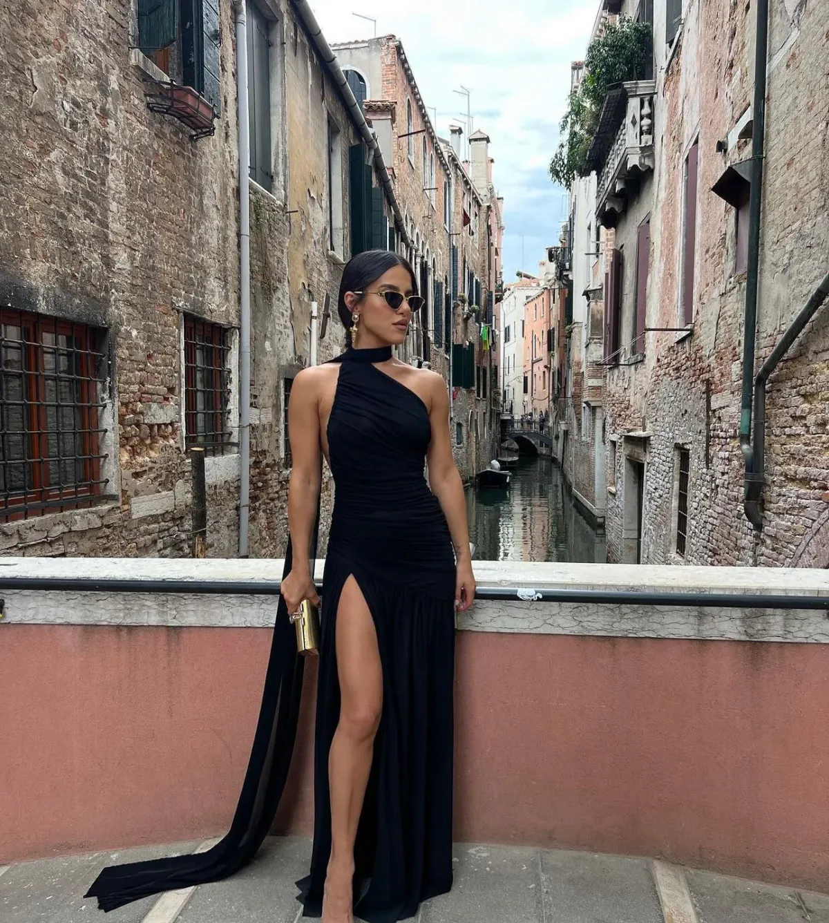 Effie Kats Venezia Gown Black Size XS / AU 6 - Image 1