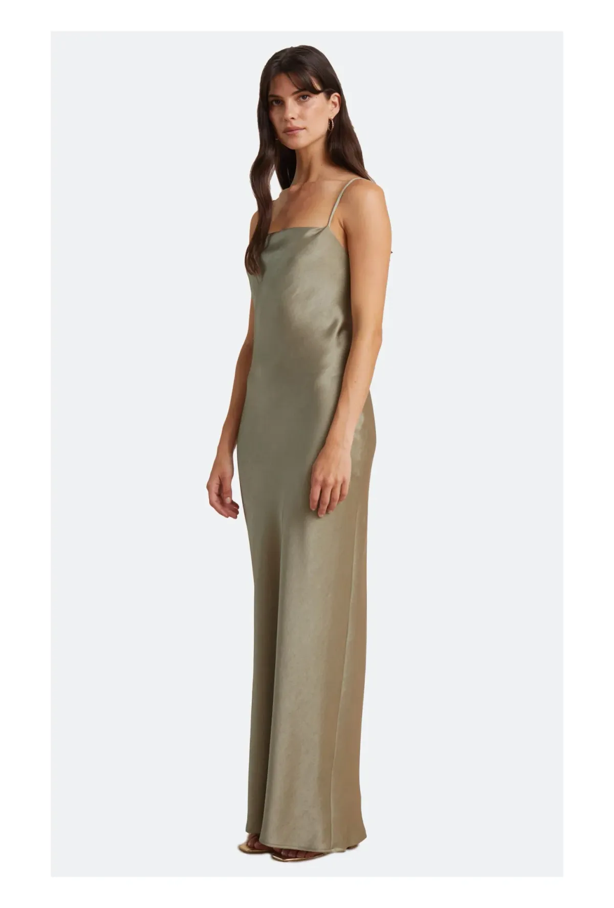 Bec & Bridge The Dreamer Tie Maxi Dress Green Size 6 - Image 4