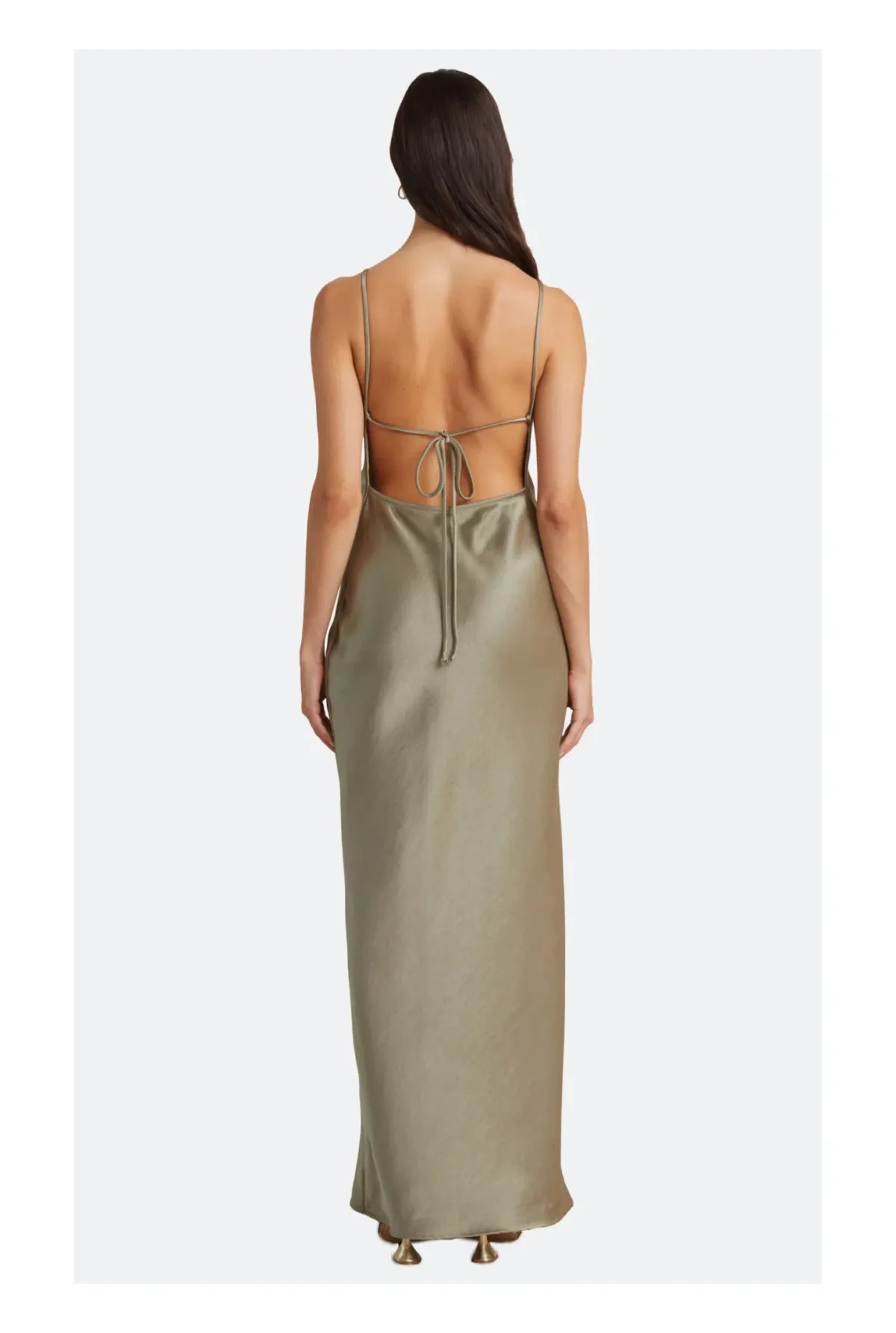 Bec & Bridge The Dreamer Tie Maxi Dress Green Size 6 - Image 2