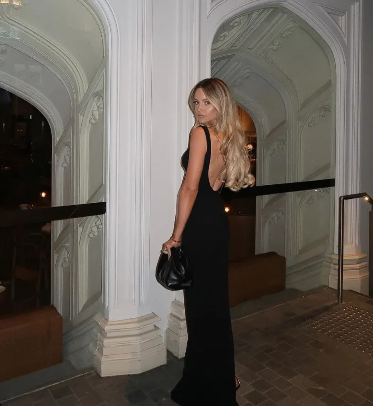 Effie Kats Verona Gown Black Size M / AU 10 - Image 11