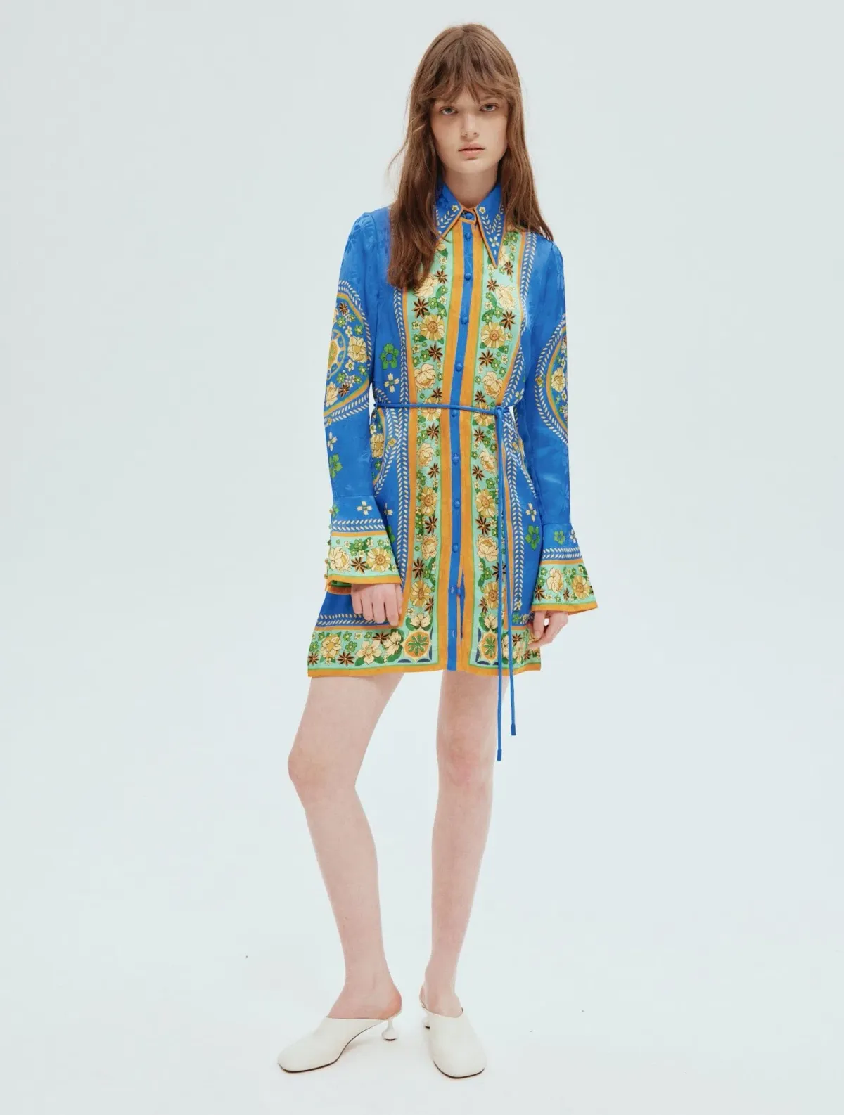 Alemais Linda Mini Dress Multi Size 10 - Image 1