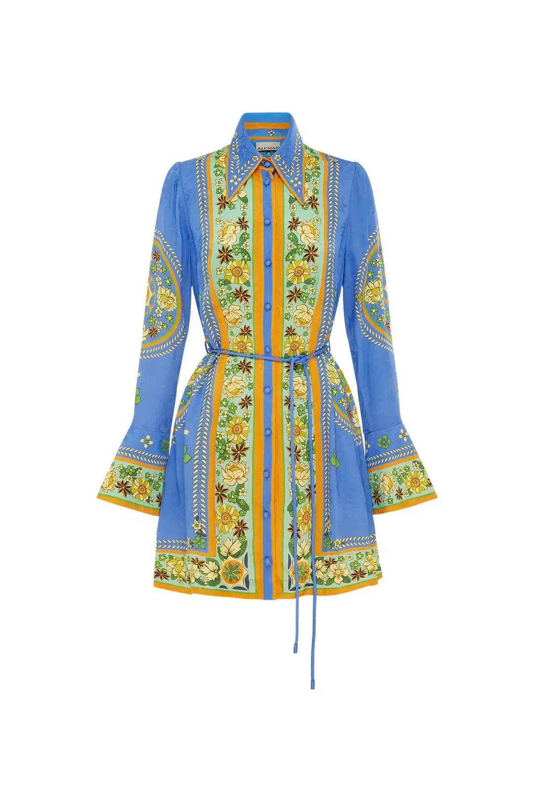 Alemais Linda Mini Dress Multi Size 14 for rent on The Volte - main image