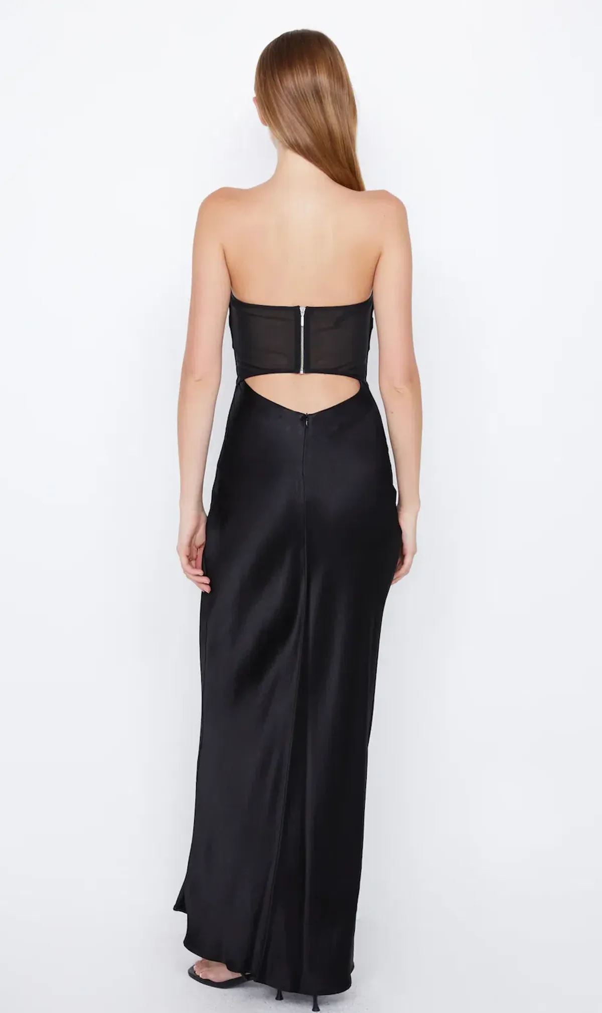 Bec & Bridge Halle Strapless Maxi Dress Black Size L / AU 12 - Image 2