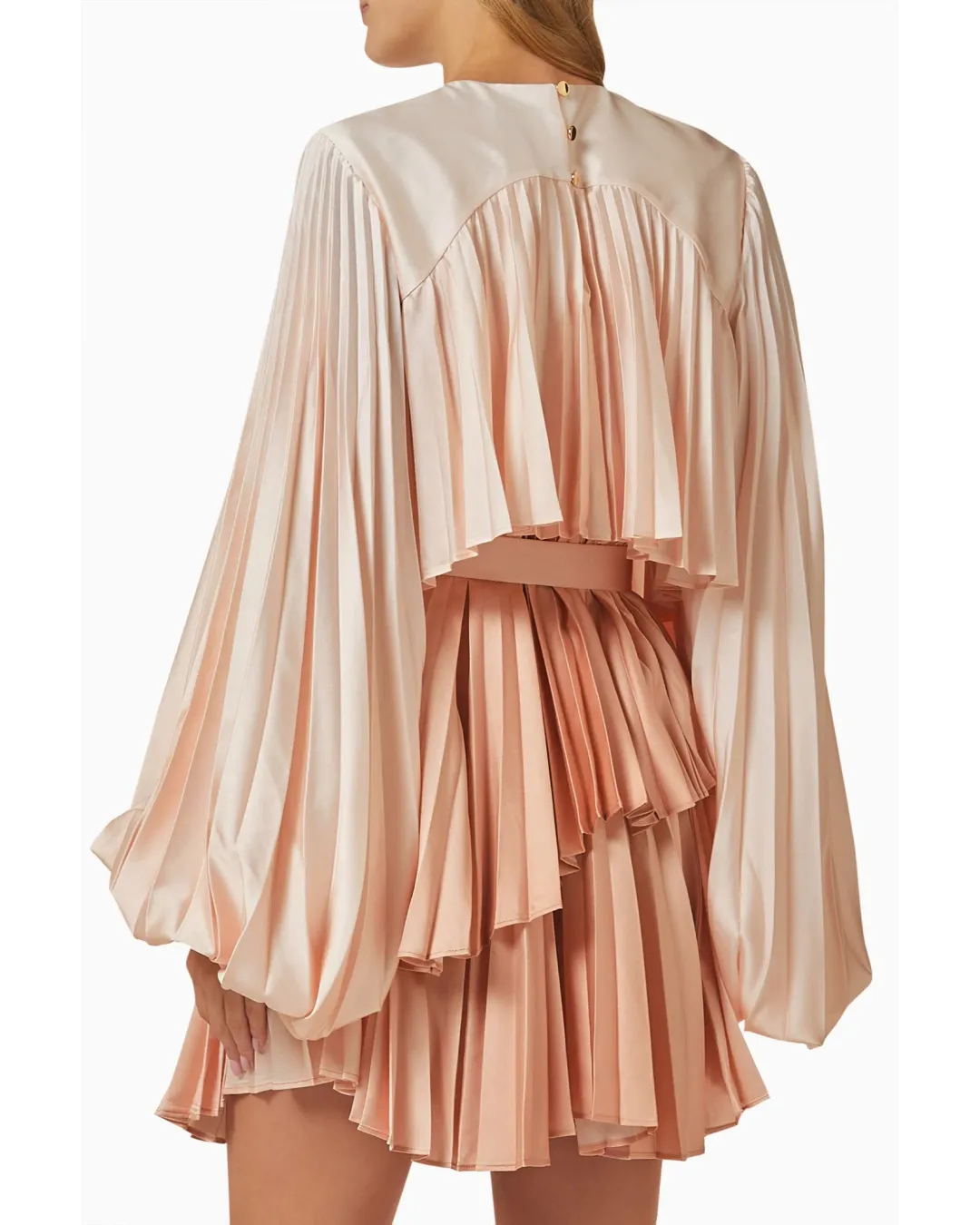 Acler Barnard Mini Dress in Pink Size AU 10   for rent on The Volte - main image