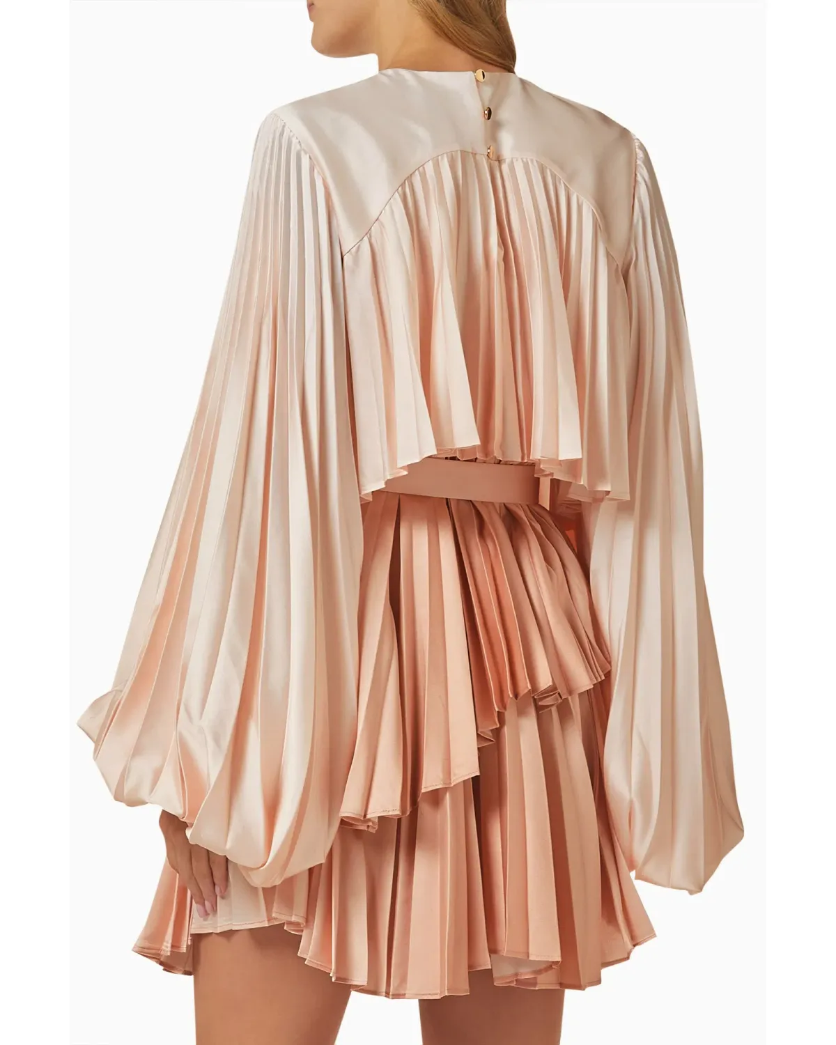 Acler Barnard Mini Dress in Pink Size AU 10   - Image 3