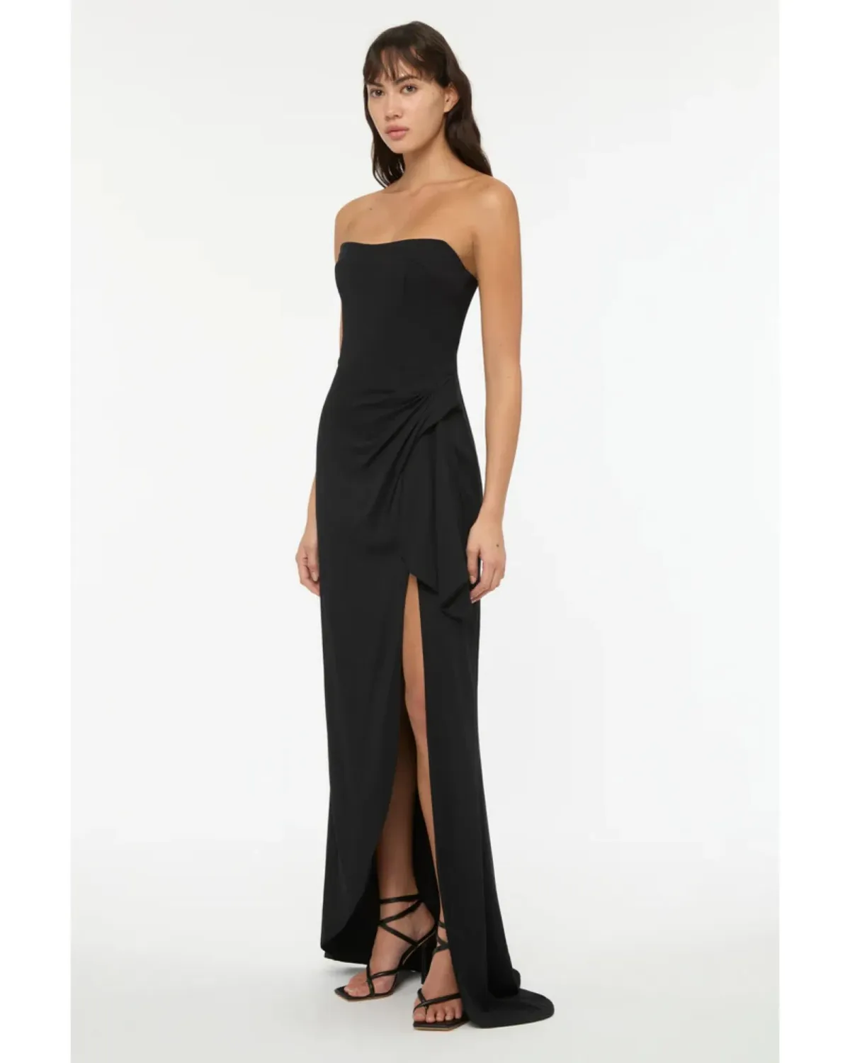 Manning Cartell Asymmetrical Games Gown Black Size AU 8 - Image 4