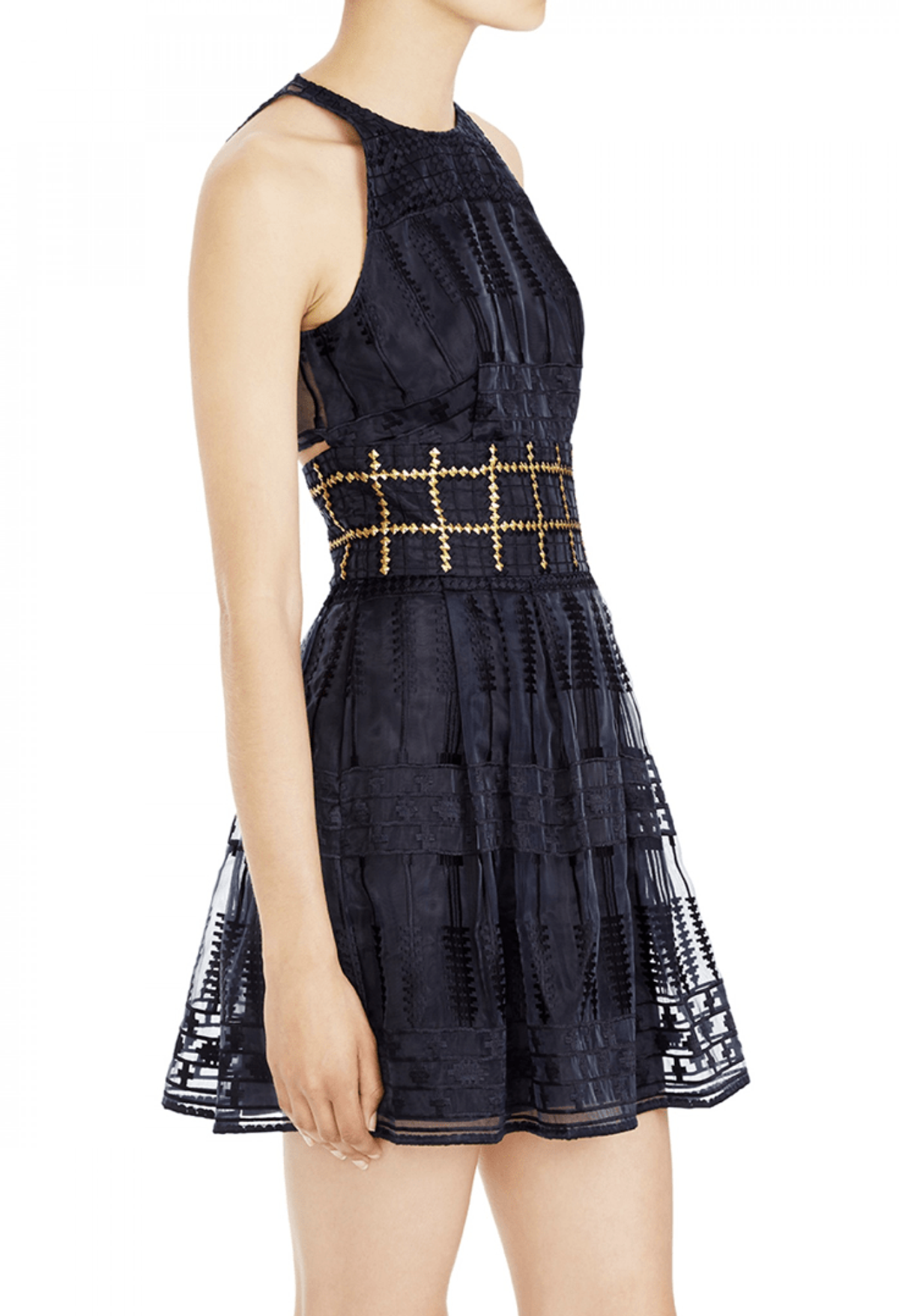 Sass & Bide The Balancing Act Dress Navy - Image 6