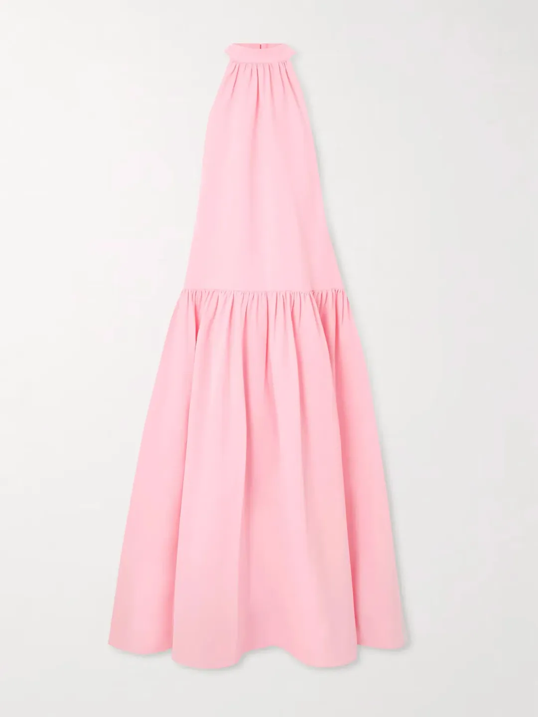 STAUD Marlowe Bow Gown in Pink Size AU 10  for rent on The Volte - main image