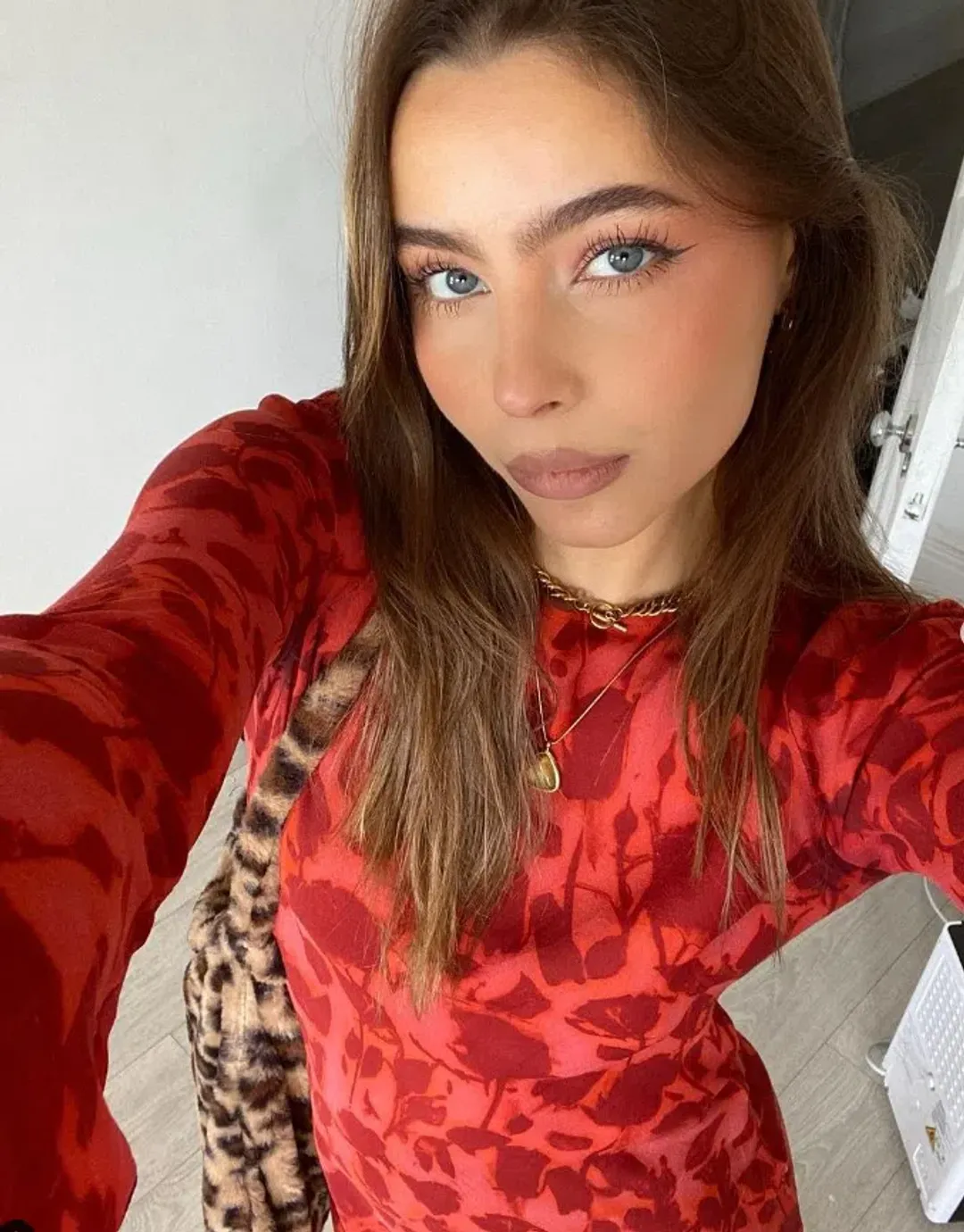 Realisation Par The Gia Maxi Dress Havana Print Size S /Au 8  for rent on The Volte - main image