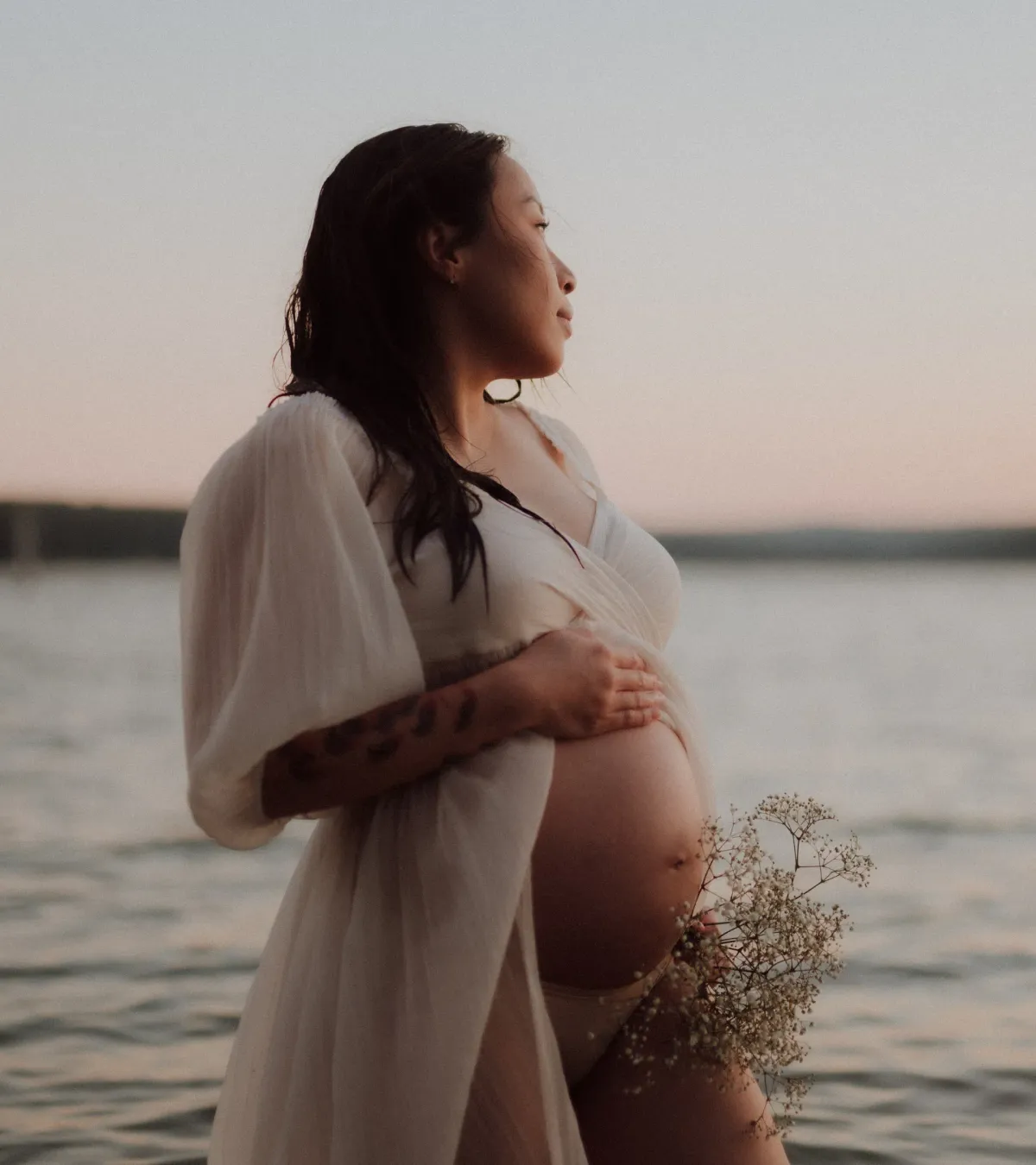 Co & Ry Illoura Gown Cream One Size - Image 8