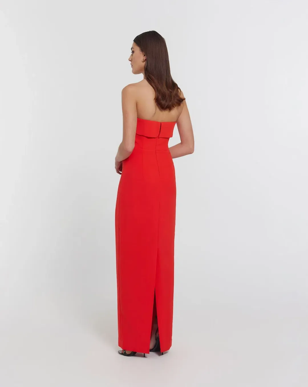 Kianna Sutton Gown Red Size 6 for rent on The Volte - main image