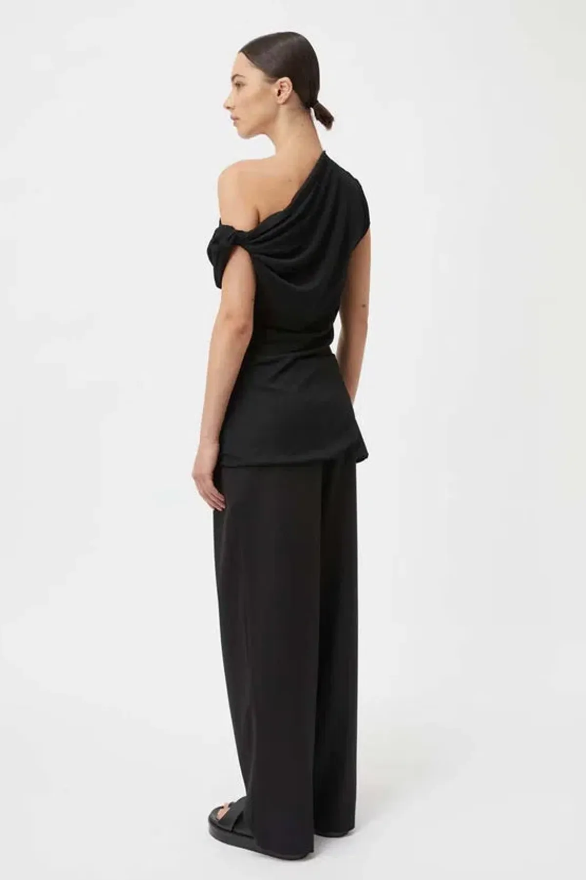 Camilla & Marc The Annalise Top Black Size 8 - Image 3