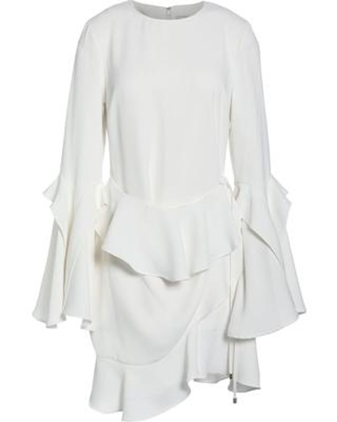 Rebecca Vallance Long Sleeve Short Dress White Size 6 for rent on The Volte - main image