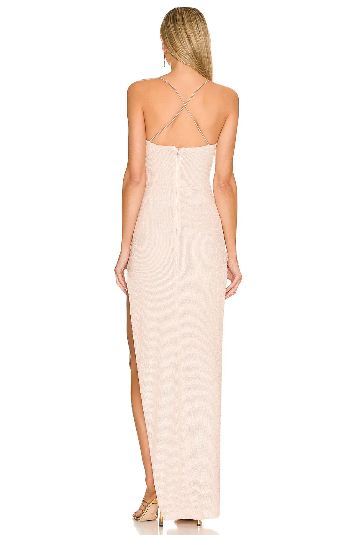 Nookie Leilani Gown Nude Size 8 - Image 2