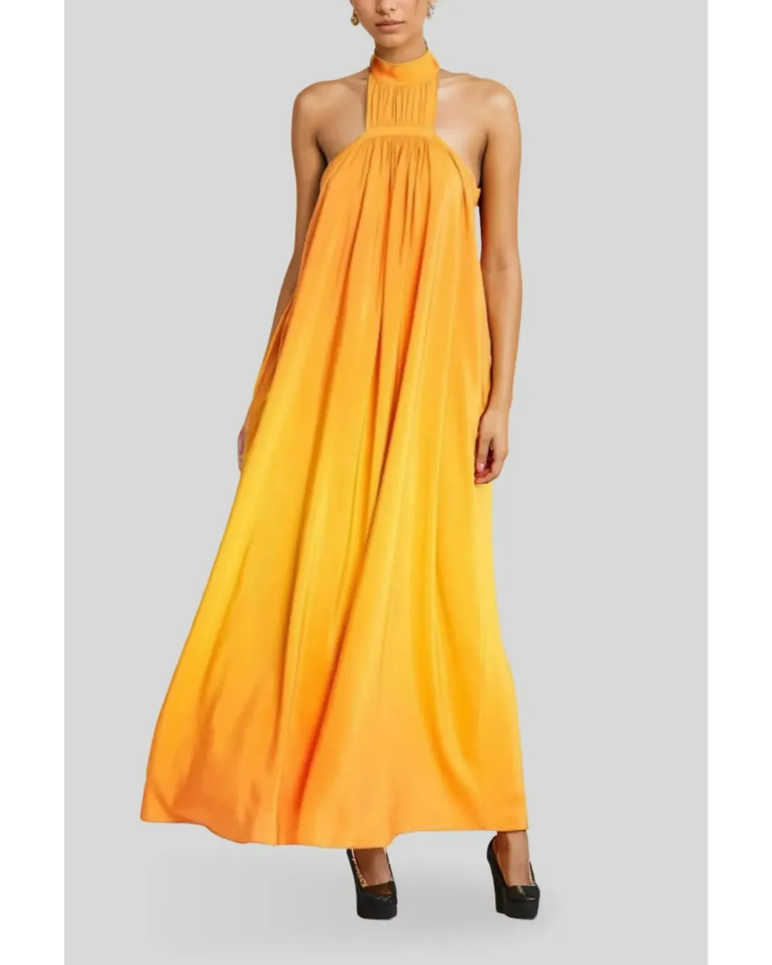 Sass & Bide Sunset Eyes Dress Yellow Size AU 10 for rent on The Volte - main image