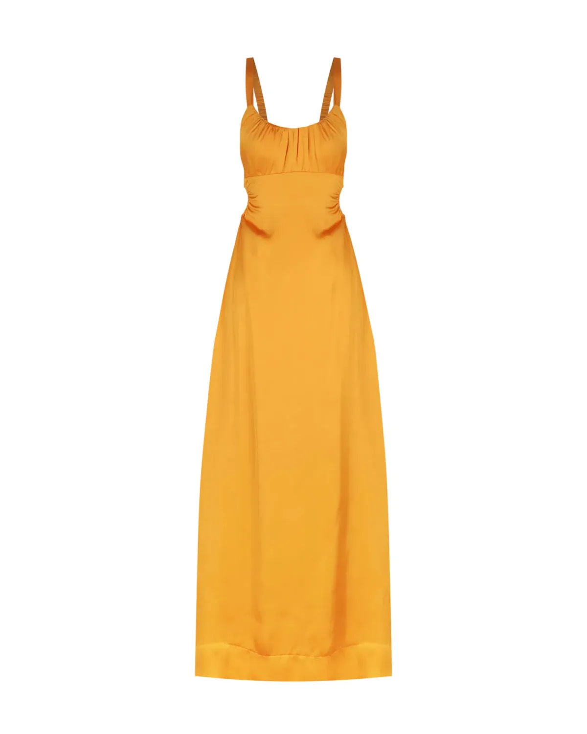 Hansen and Gretel Carlos Maxi Dress in Orange Size Medium / AU 10 - Image 3